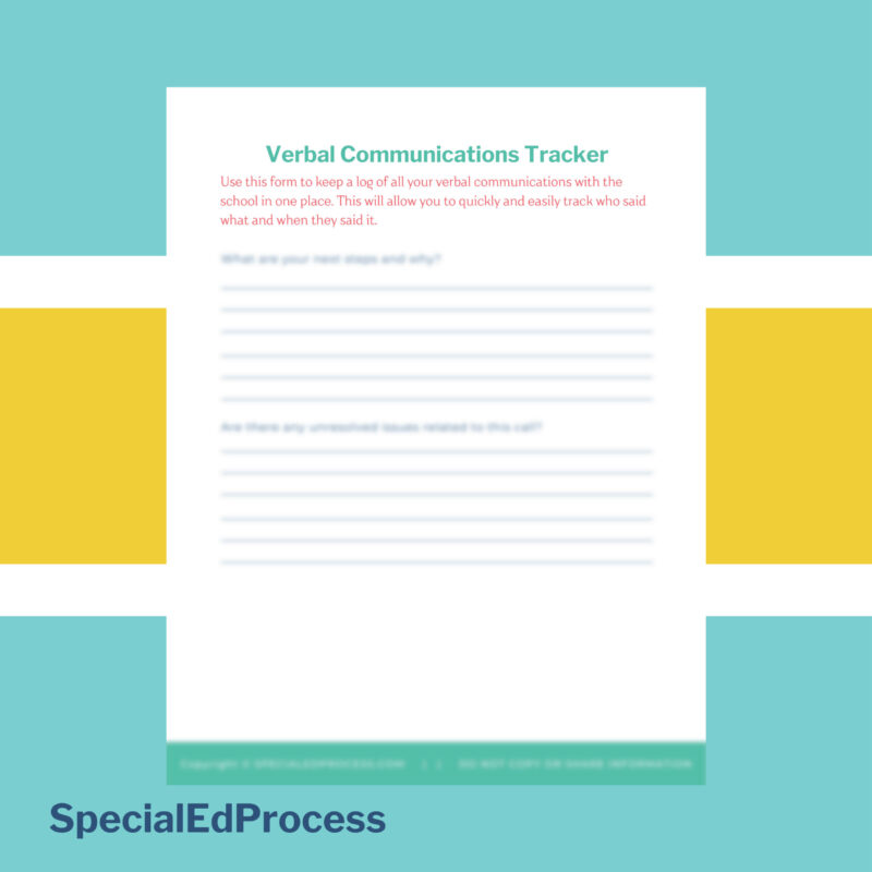 Verbal School Communications Tracker - Image 3